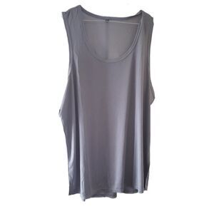 Kawata Men's Gray Running Tank Top